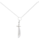 Stolen Girlfriends Club Silver Dagger Pendant Necklace