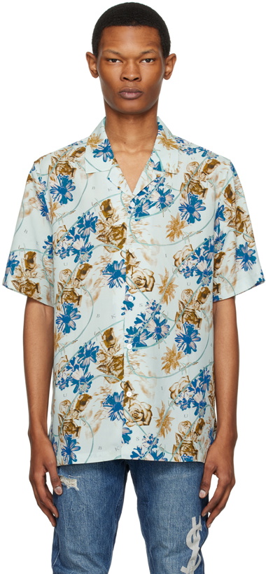 Photo: Ksubi Blue Floralist Shirt