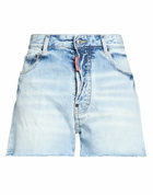 Dsquared2 Womens Denim shorts in Blue