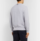 Hugo Boss - Textured Pima Cotton Sweater - Gray