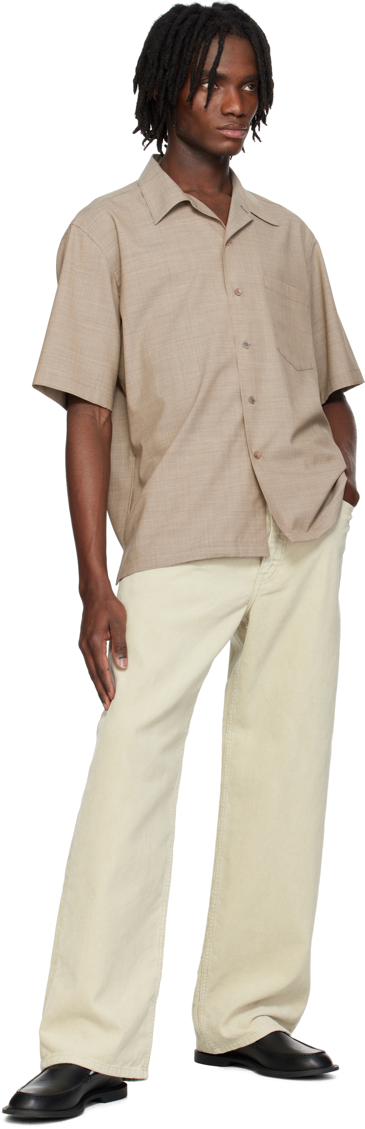 パンツ AURALEE Finx Corduroy Pants Khaki Beige Auralee Finx Corduroy Pants - Khaki Beige | Garmentory