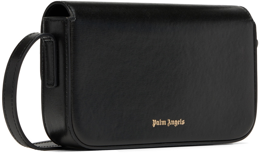 Palm Angels Black Mini Palm Beach Shoulder Bag