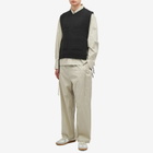 Craig Green Men's Tape Knit Vest in Black