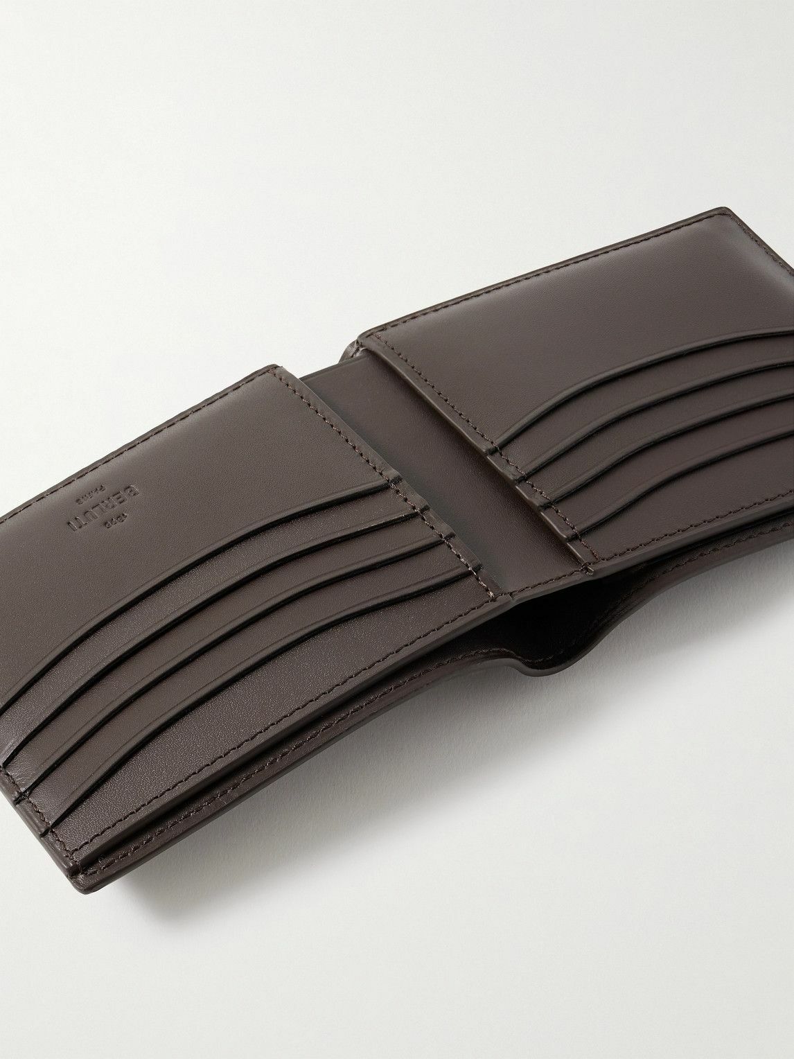 Berluti - Makore Neo Scritto Venezia Leather Billfold Wallet