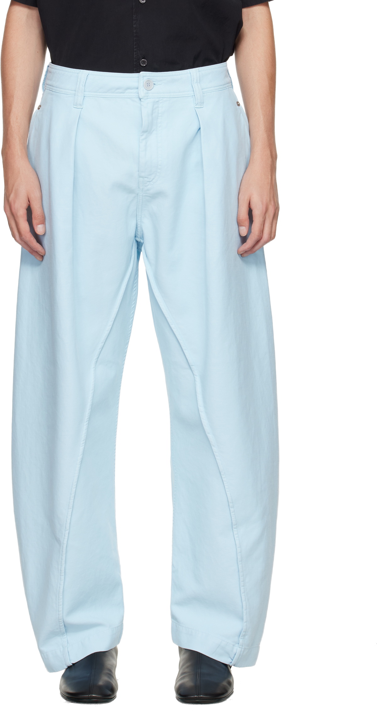 JW Anderson Khaki Dyed Army Trousers JW Anderson