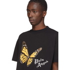 Palm Angels Black Butterfly T-Shirt