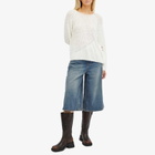 Low Classic Women's Wave Knit Jumper in Ivory 