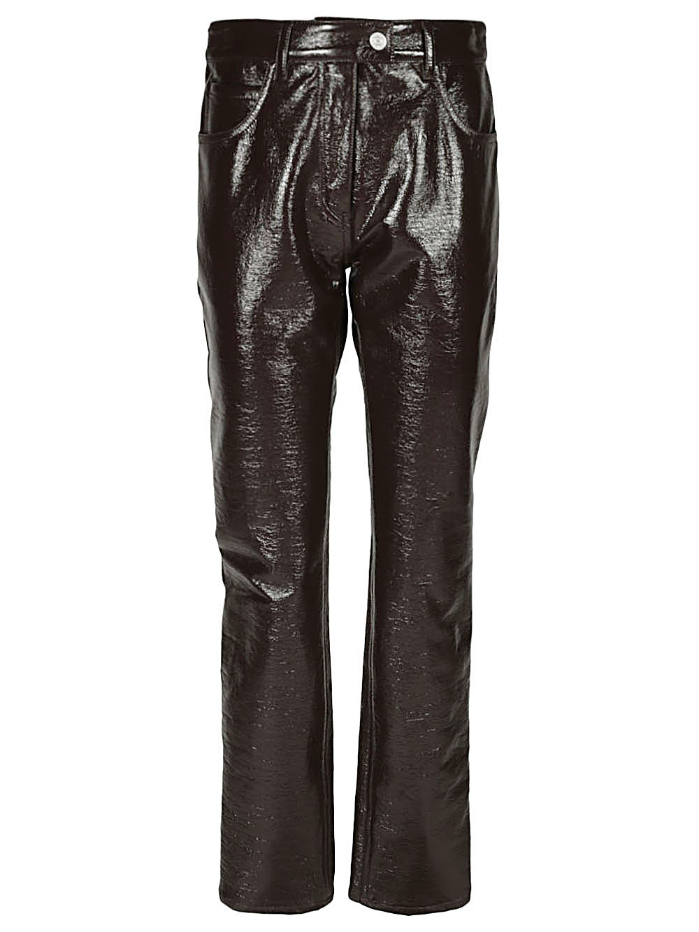 COURRÈGES - Vinyl Trousers Courreges