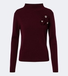 Jardin des Orangers Embellished wool and cashmere sweater