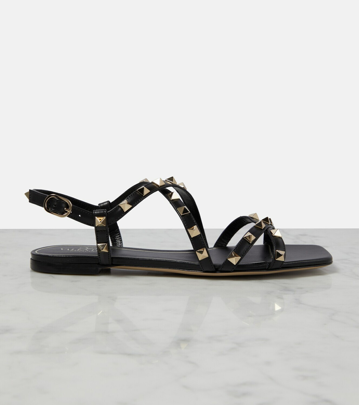 Valentino Garavani Rockstud leather sandals Valentino Garavani