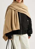Vince Cashmere Blanket Scarf - Camel - One Size
