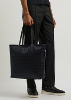 Valentino Toile Iconographe Logo Satin Tote - Blue - One Size
