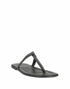 Toteme Womens Thong sandal in Black