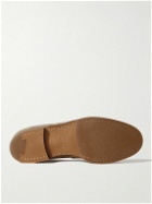 Dunhill - Audley Suede Penny Loafers - Neutrals