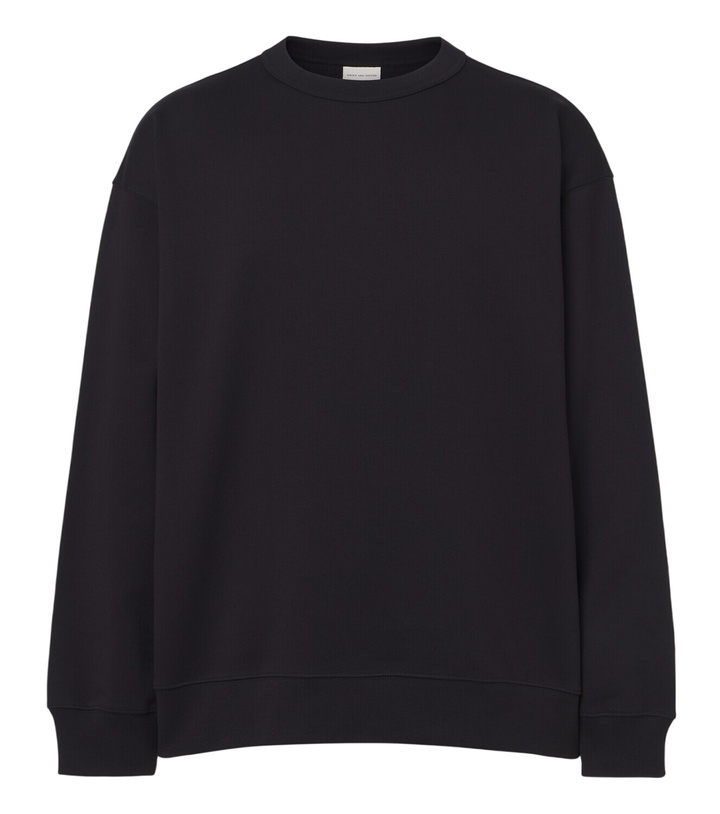 Photo: Dries Van Noten Cotton jersey sweatshirt