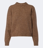 Róhe Wool-blend mouliné sweater