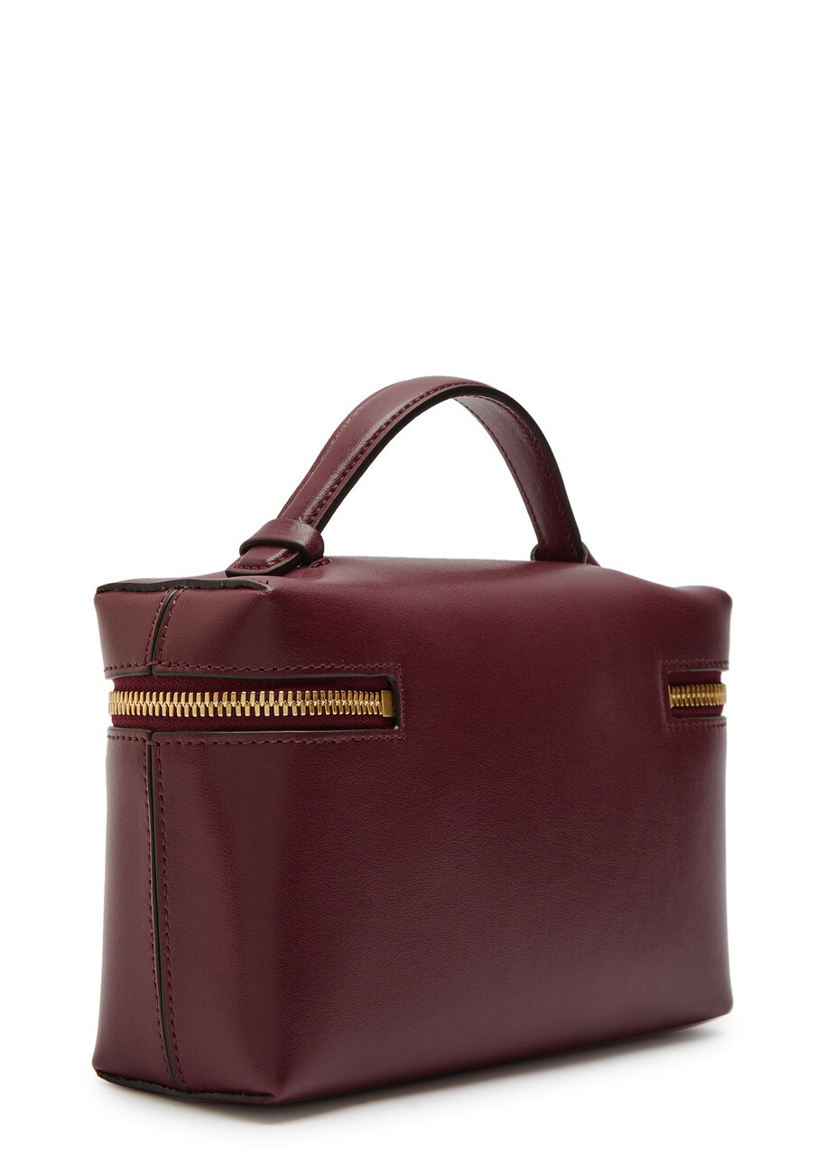 Victoria Beckham Vanity Leather Cross-body bag - Burgundy - One Size