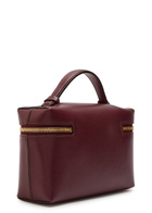 Victoria Beckham Vanity Leather Cross-body bag - Burgundy - One Size