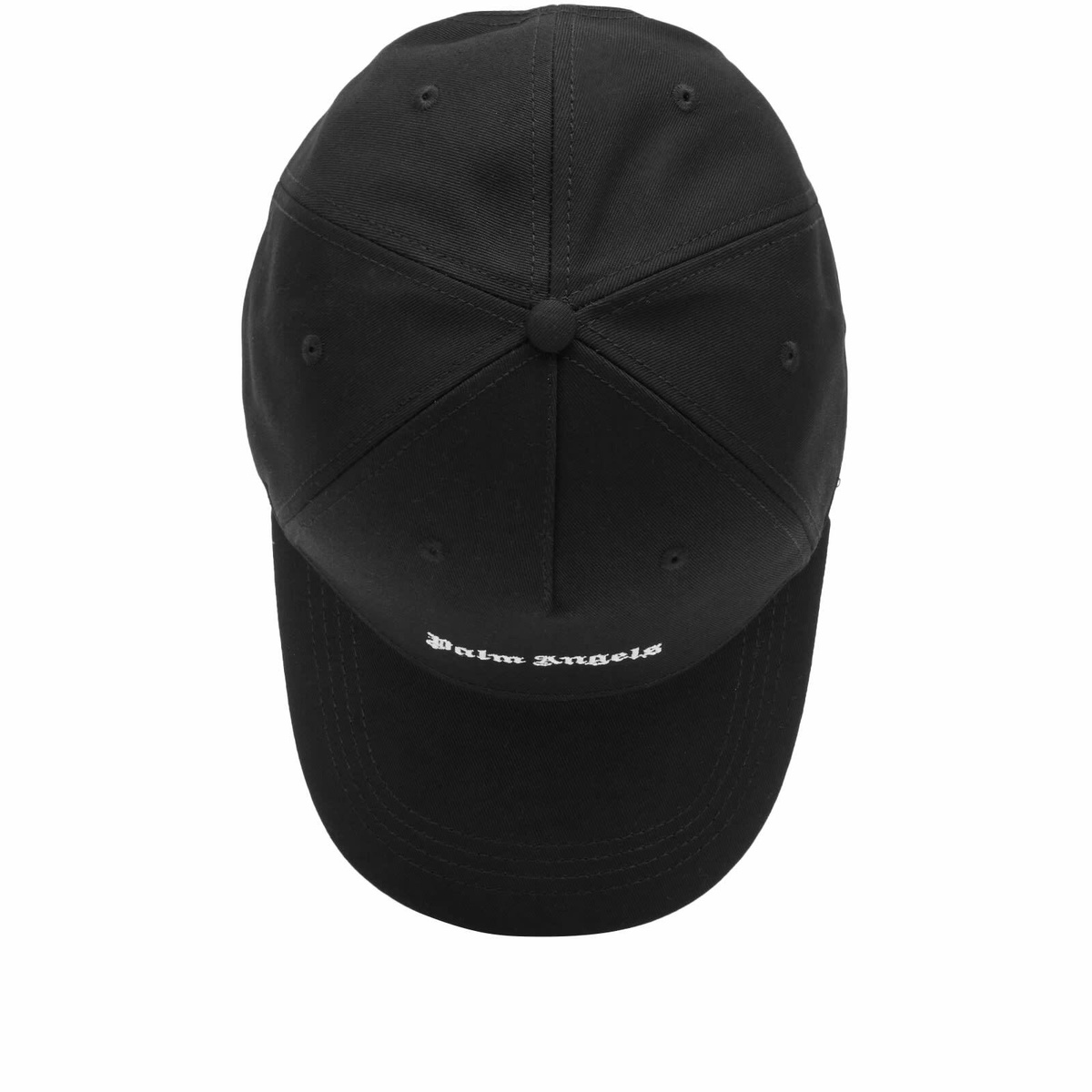 Palm Angels Women's Classic Logo Cap in Black Palm Angels