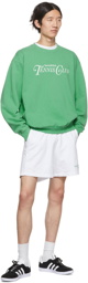 Sporty & Rich Green Rizzoli Tennis Sweatshirt