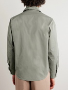 Stòffa - Cotton-Canvas Shirt - Green