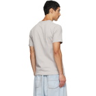 BAPE Gray 'BAPE' Old English Logo T-shirt