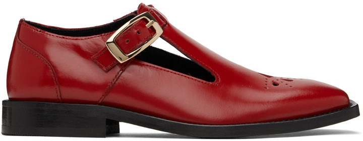 Photo: Ernest W. Baker Red T-Bar Monkstraps