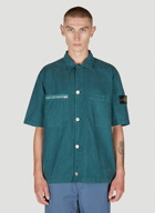 Stone Island - Compass Patch Shirt in Green