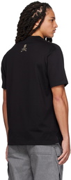 MASTERMIND WORLD Black Three-Button T-Shirt