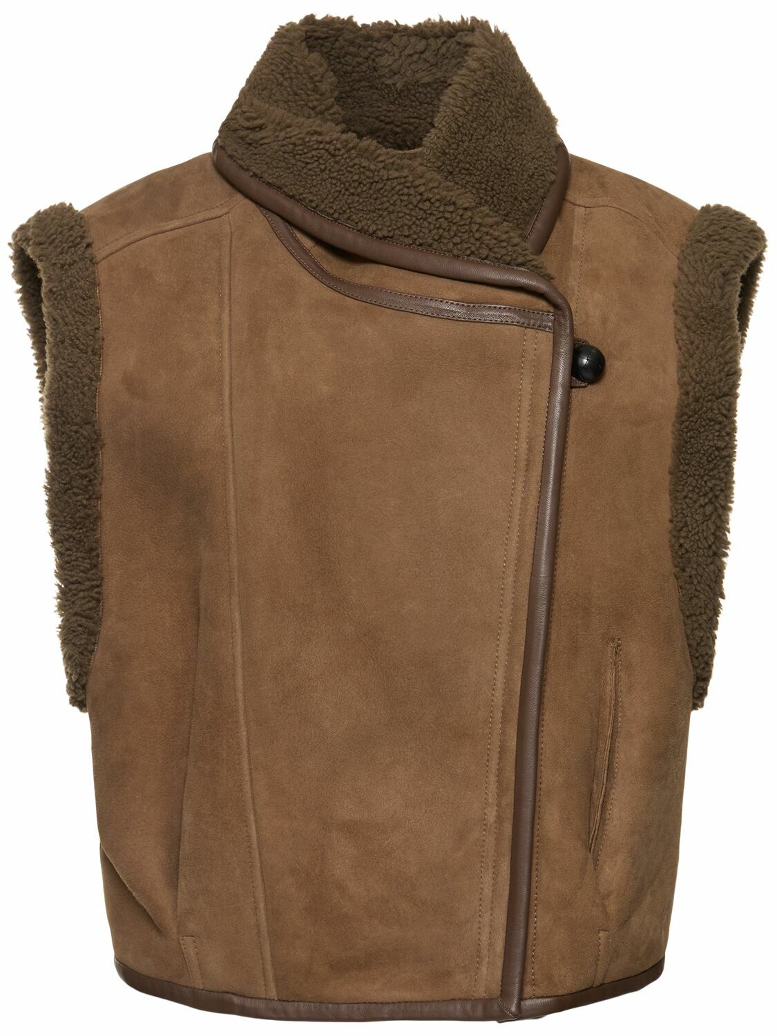 Isabel Marant(イザベルマラン)Edwina lamb shearling vest/Sale ISABEL MARANT Edwina Lamb Shearling Vest Isabel Marant