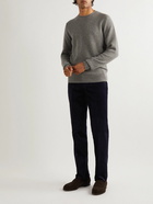 Ralph Lauren Purple label - Honeycomb-Knit Cashmere Sweater - Gray