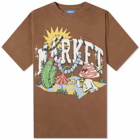 MARKET Men's Fantasy Farm T-Shirt in Acorn