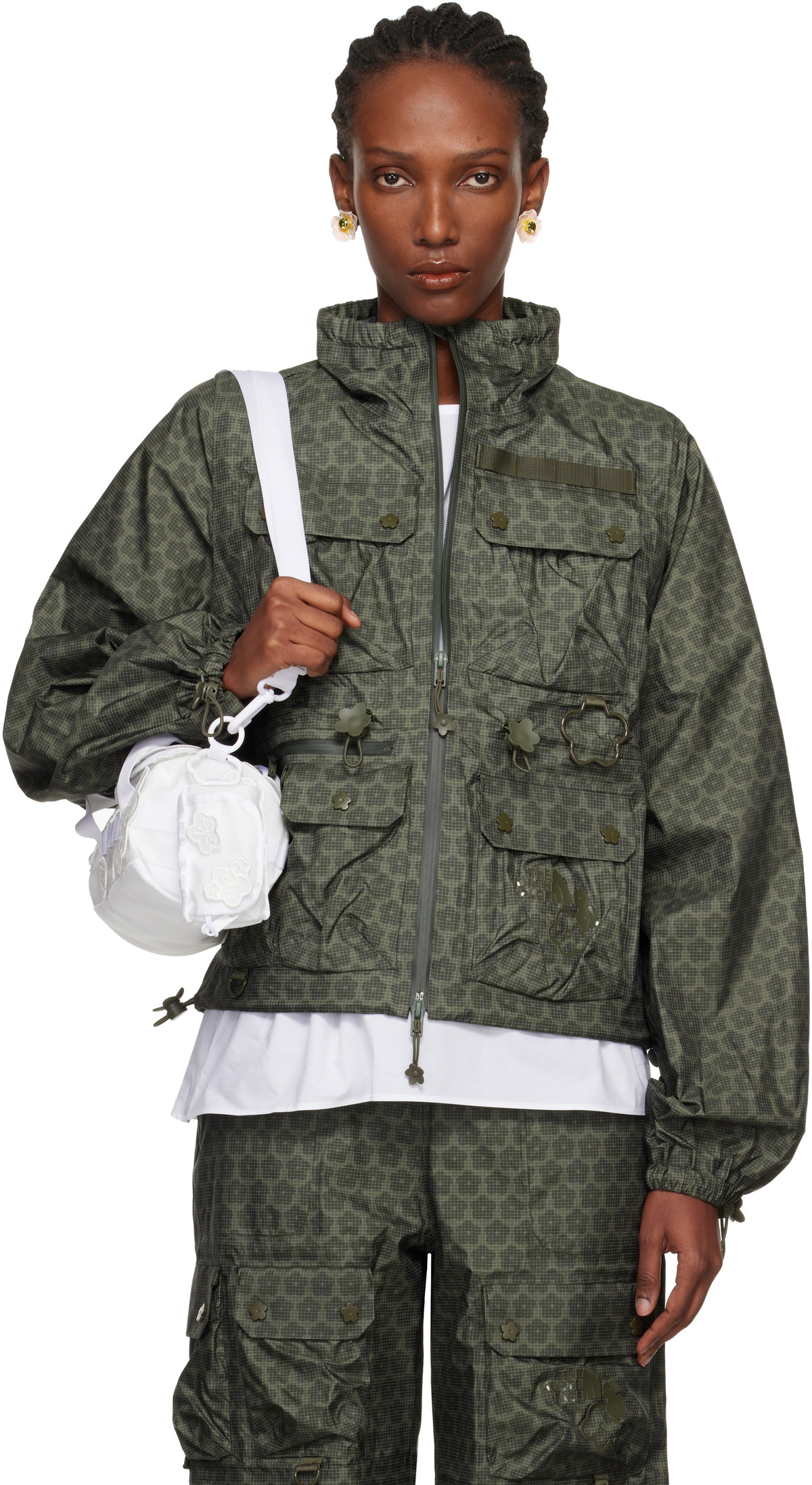 Cecilie Bahnsen Khaki The North Face Edition Tenzin Spectra Jacket
