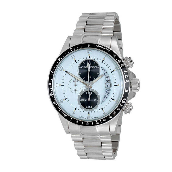 Photo: Torino Carrero Winner Circle Chronograph Quartz Grey Dial Mens Watch JCISBK101LGY