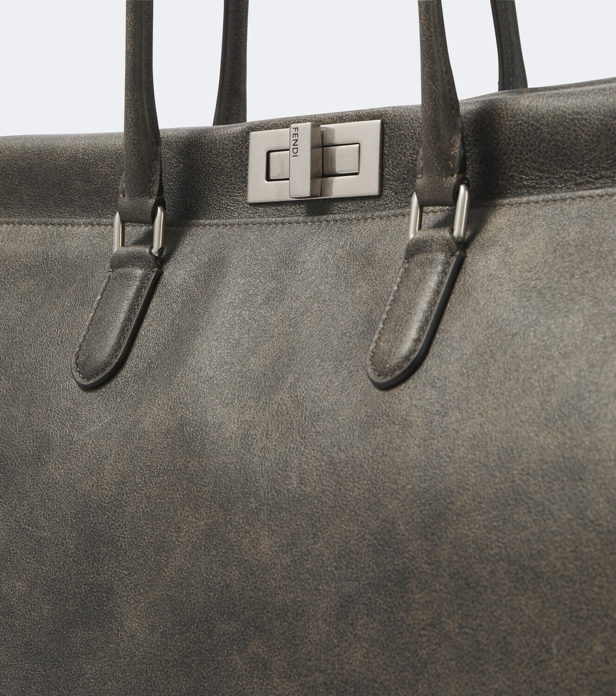 Fendi Peekaboo® Large leather tote bag