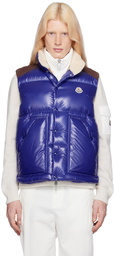 Moncler Blue Ardeche Down Vest