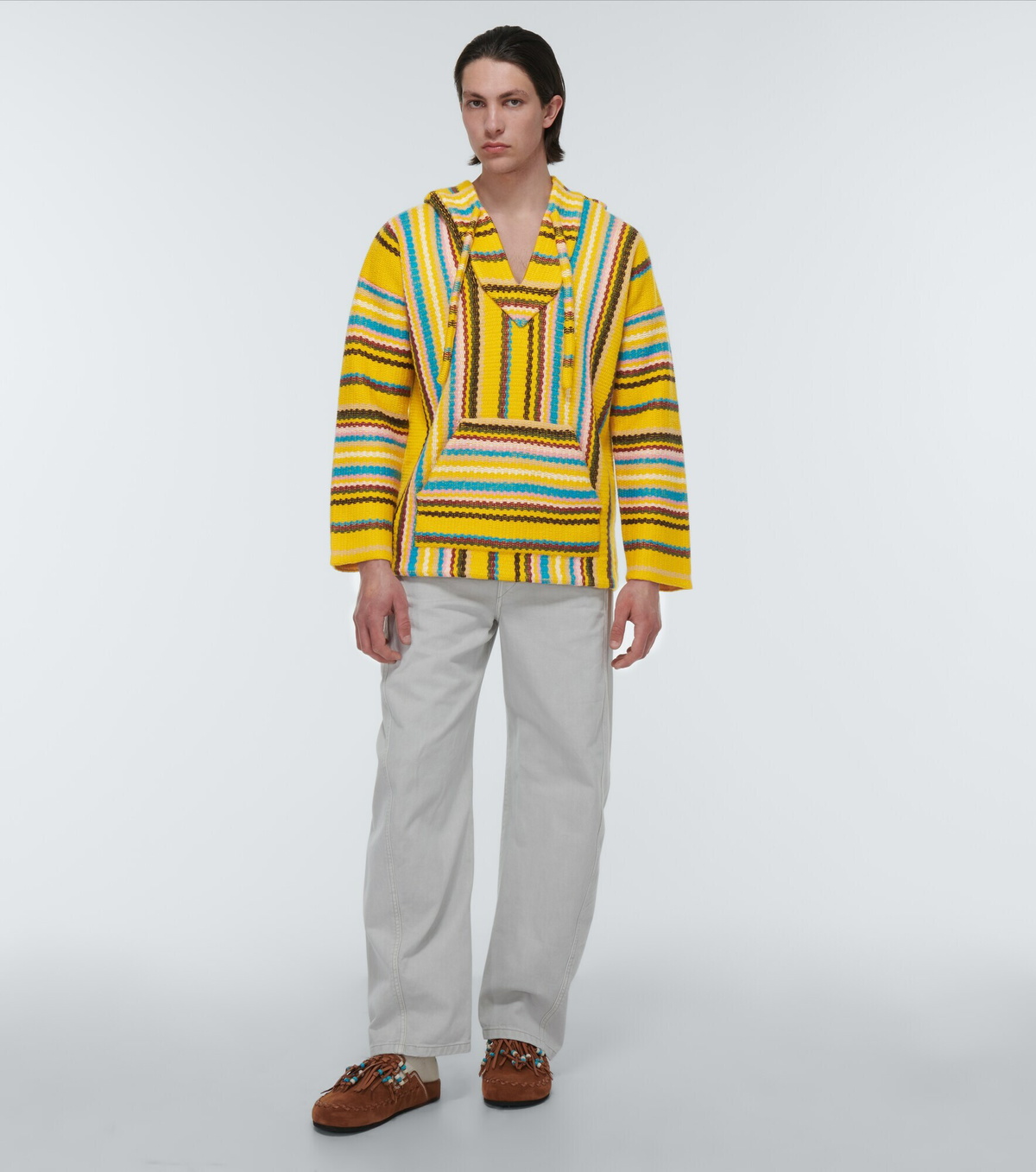Alanui - Follow Your Nature Baja wool hoodie