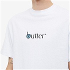 Butter Goods Men's Leaf Classic Logo T-Shirt in White