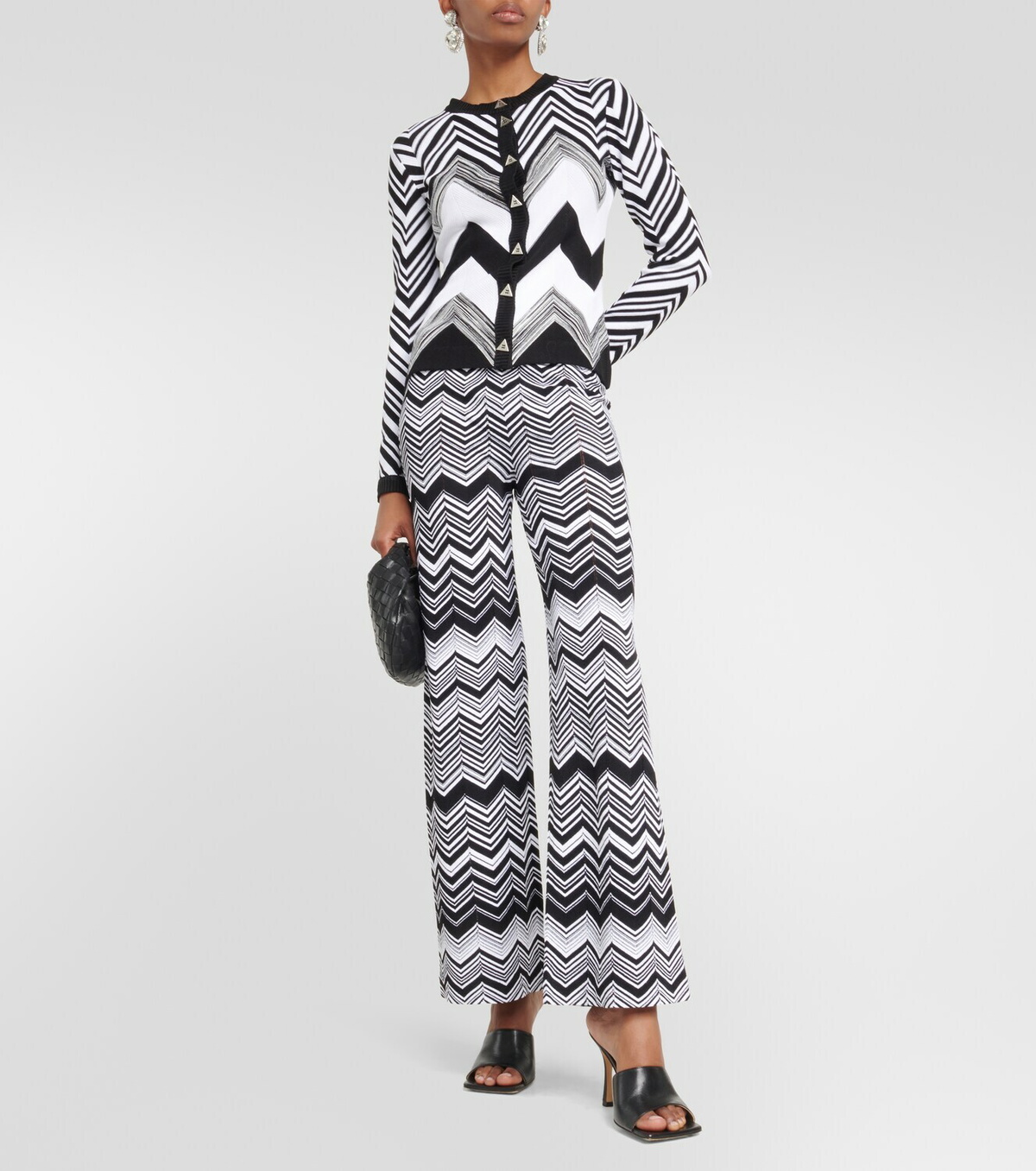 Missoni Zig-zag cotton-blend cardigan