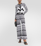 Missoni Zig-zag cotton-blend cardigan