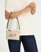 Karl Lagerfeld Womens Shoulder bag in Beige
