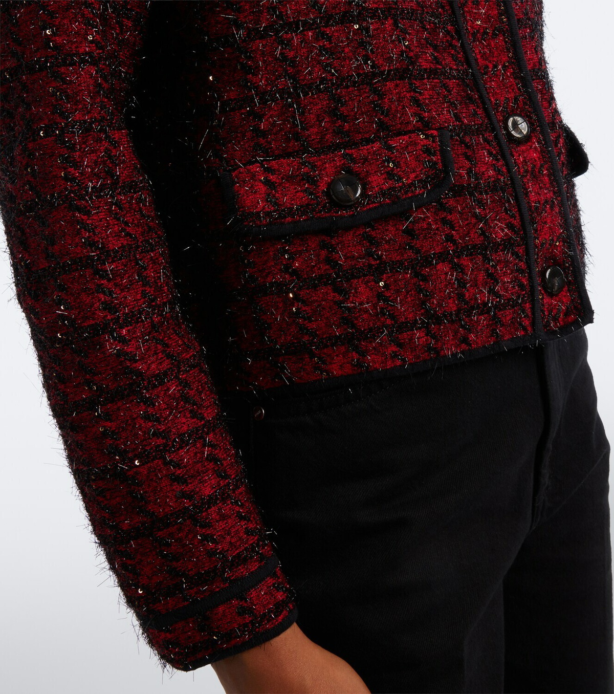 Veronica Beard Blanche tweed jacket