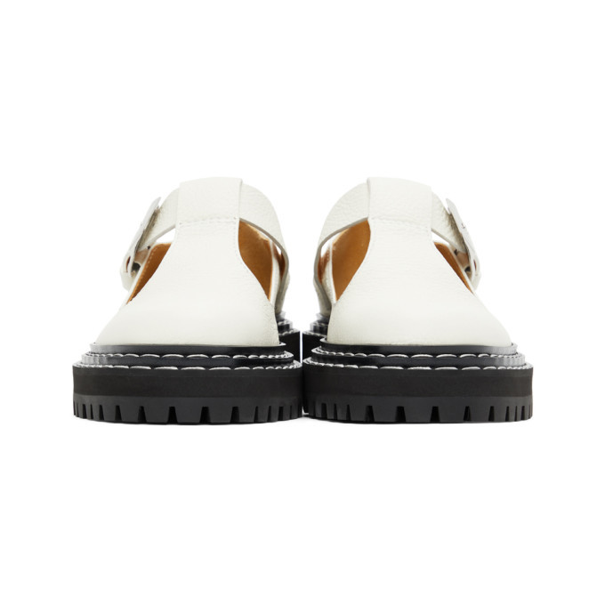 Proenza Schouler Off White T Bar Shoes Proenza Schouler