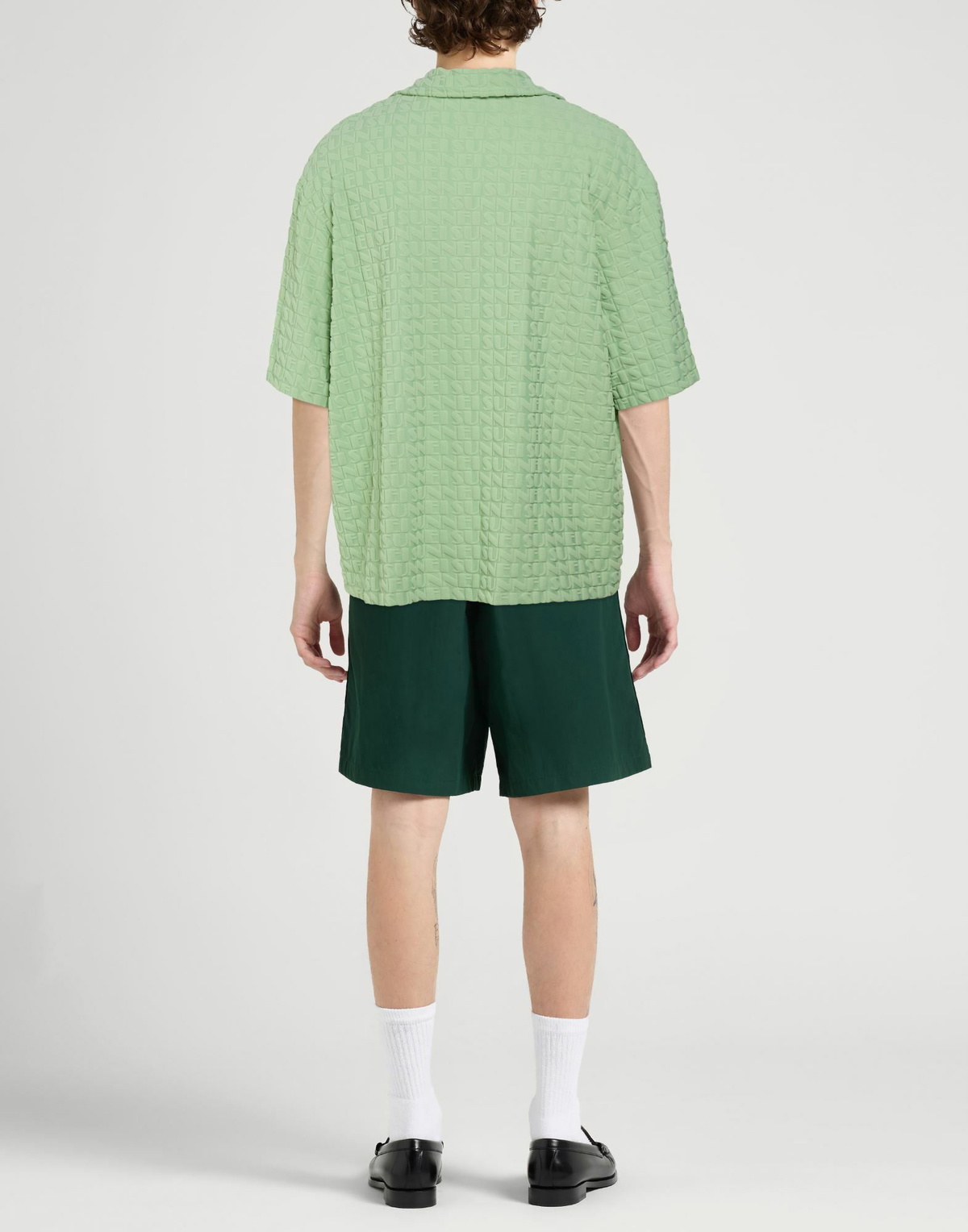 Sunnei Mens Shirt Light in Green