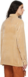 Jacquemus Beige Le Papier 'La Chemise Tombolo' Shirt