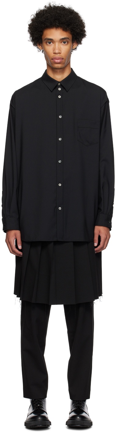 UNDERCOVER Black Layered Shirt Undercover