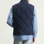 Dubbleware Men's Dubble Down Diamond Quilted Vest in Navy
