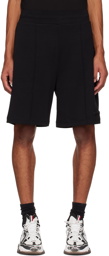 Moncler Black Pinched Seam Shorts