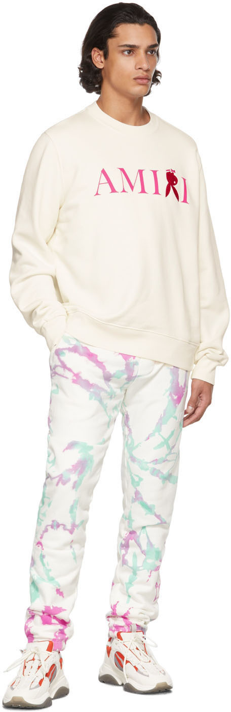 【コーデに遊び心を】AMIRI x PLAYBOYスウェット AMIRI Playboy Logo Hoodie White/Green/Multi Men's - US