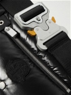 Moncler Genius - 6 Moncler 1017 ALYS 9SM Leather-Trimmed qUILTED Nylon Down Belt Bag